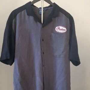Indian Motorcycle Button Down Shirt XL